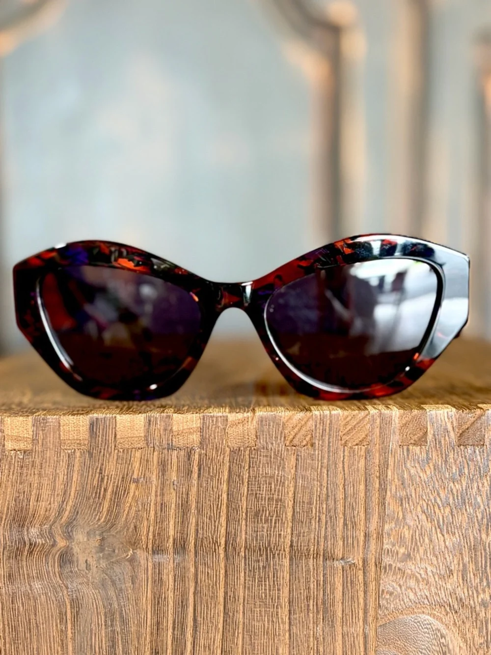 Prada – Sunglasses – Symbole PR 07YS – Honey Havana – Sz. OS - Picture 3 of 10